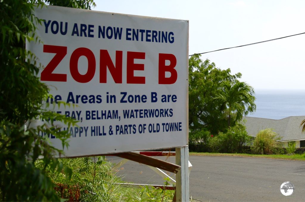 Roadside signs advise when you are entering a particular exclusion zone.