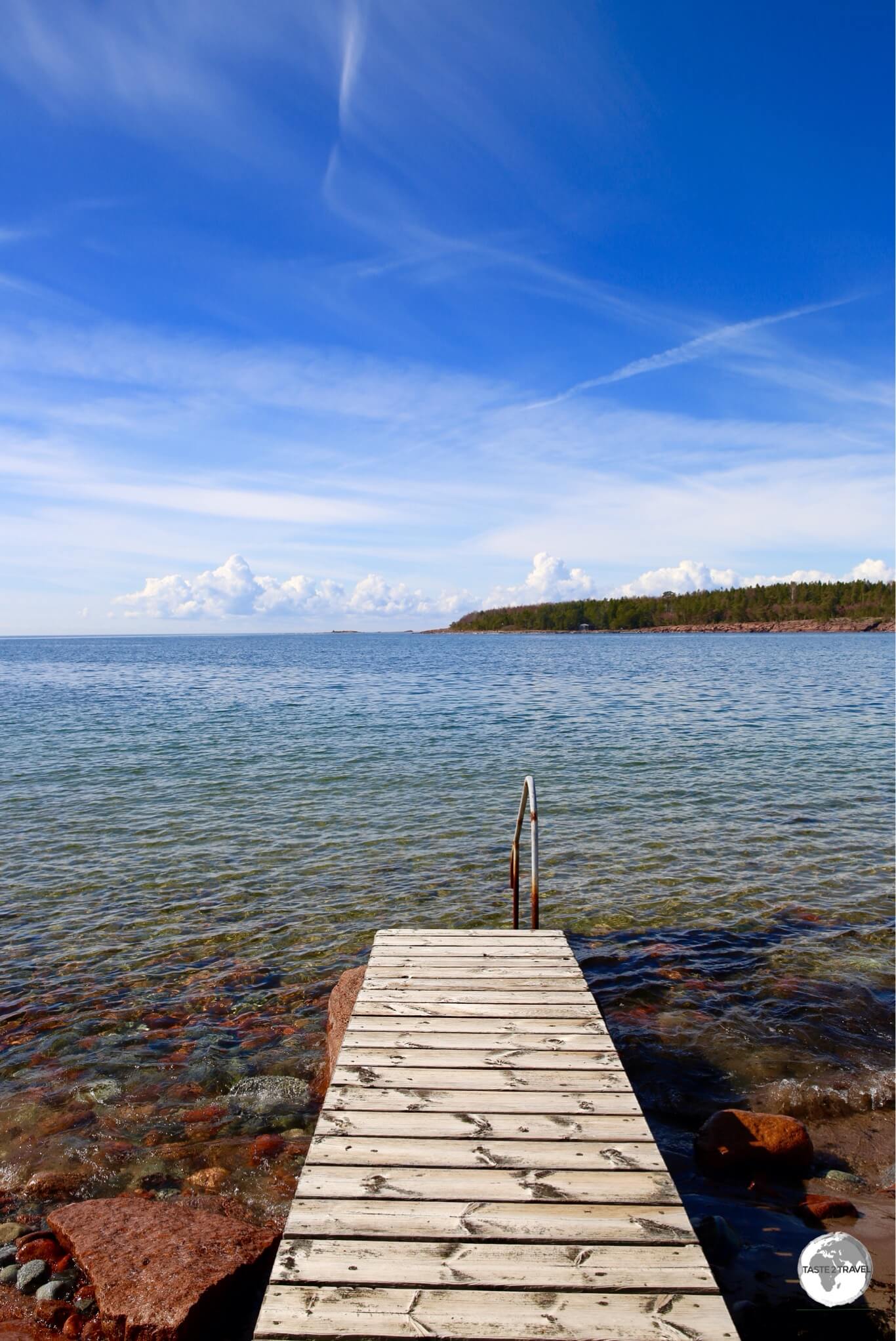 The coast of Sweden is just 38 kilometres from Degersand beach.
