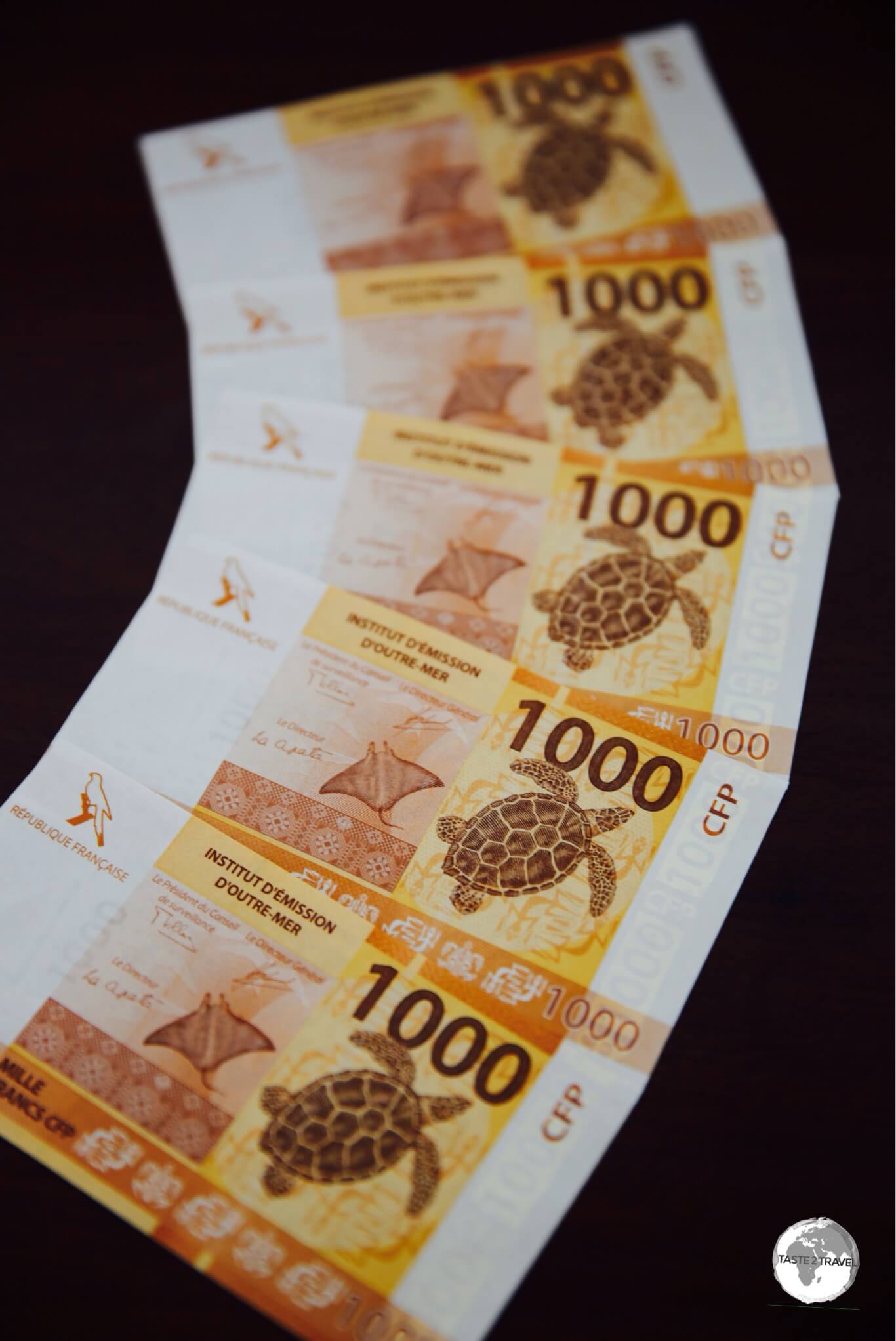 The Pacific Franc.