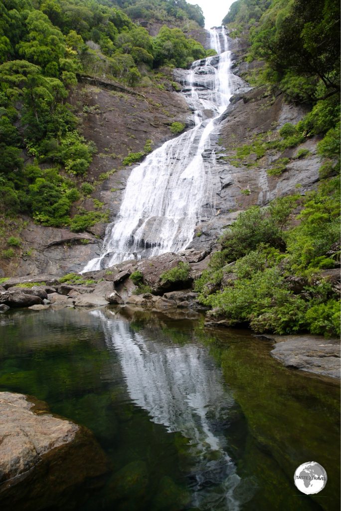 Cascading 100 metres, 'Cascade de Tao' is the highest waterfall in New Caledonia.