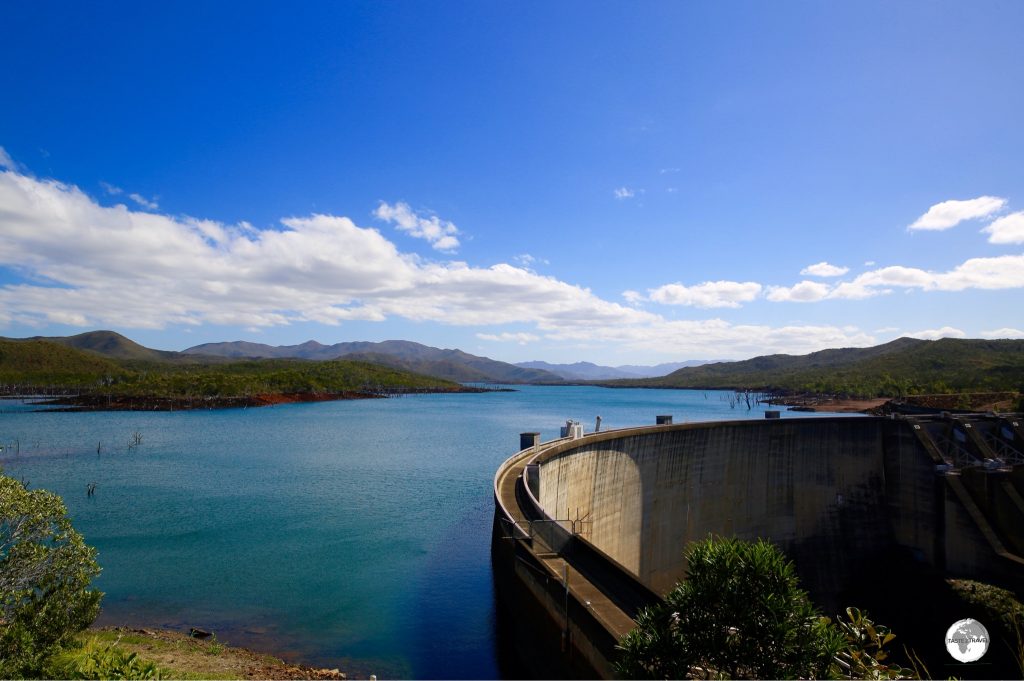 The impressive Yaté Dam was constructed in 1959 to provide power to the SLN Nickel plant in Ducos (Nouméa),