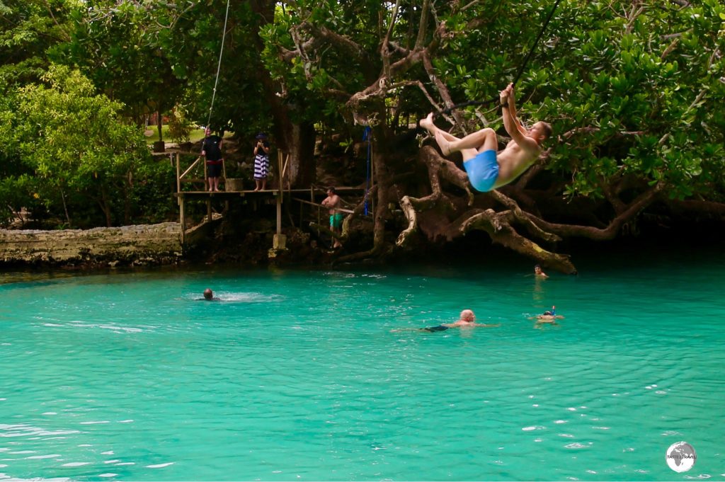 Blue Lagoon is a place to unwind and swing like a monkey!