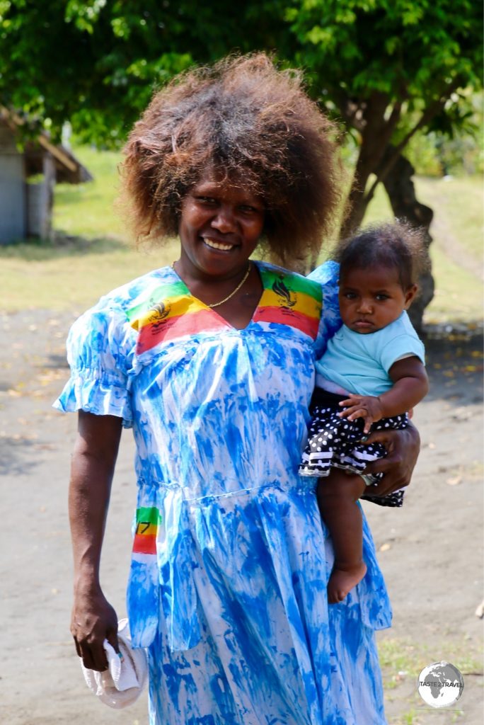 No such thing as a 'bad hair day' on Vanuatu.