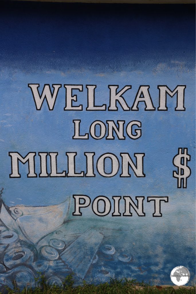 Million Dollar Point was used as a dumping ground for US equipment at the end of WWII.