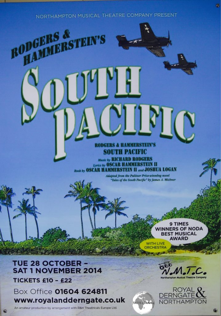 Tales of the South Pacific was written by James A. Michener during his time on Santo.