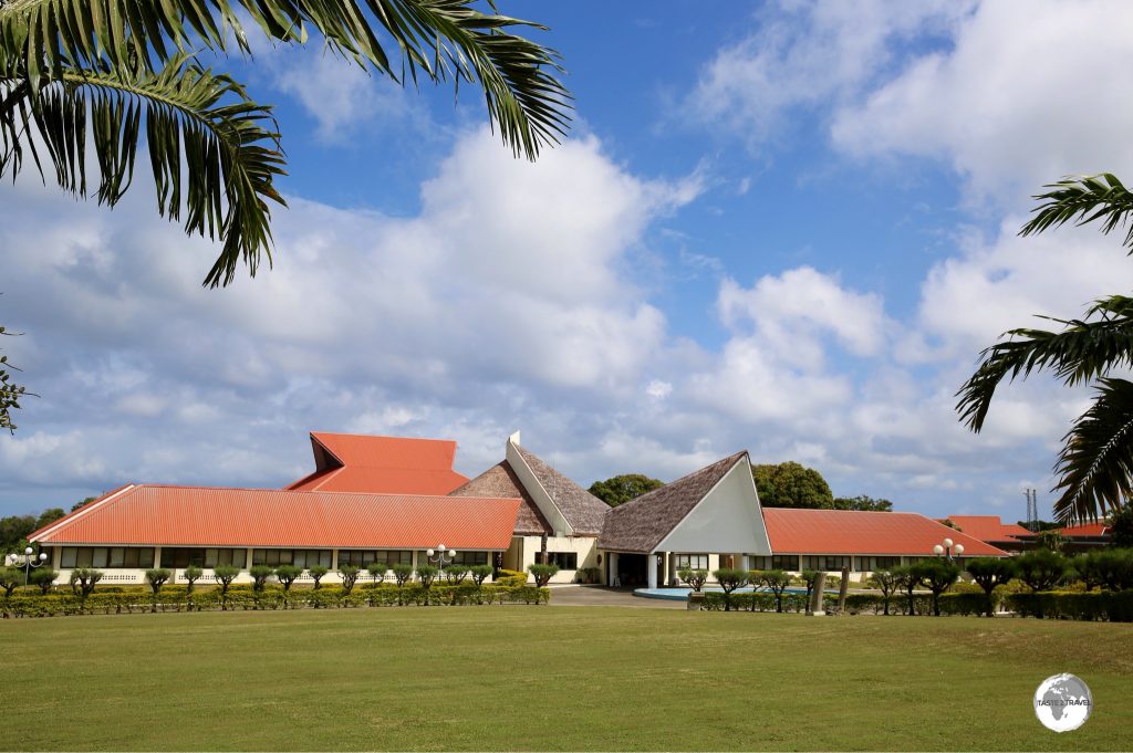 Vanuatu Parliament House in Port Vila.