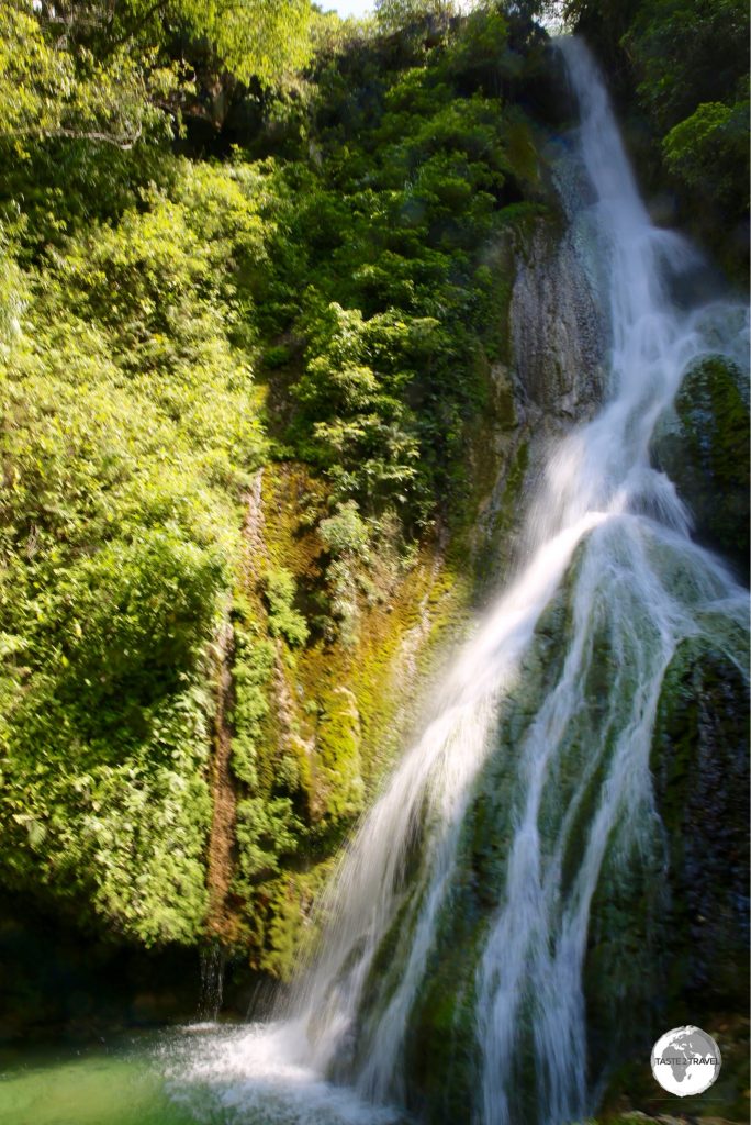 The Mele waterfalls.