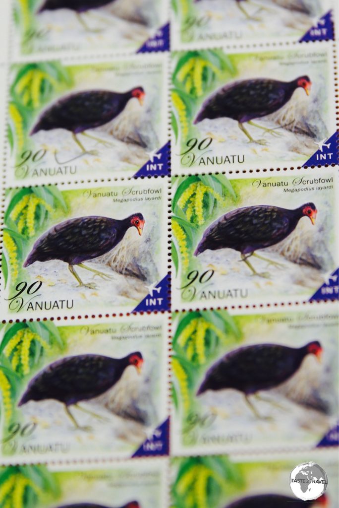 Vanuatu stamps are popular among philatelists.