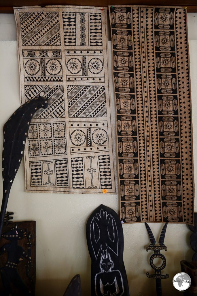 Craft shop at the Solomon Islands Museum in Honiara.
