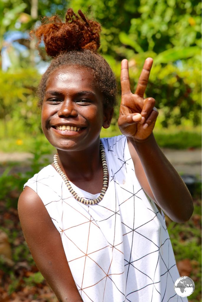 No shortage of smiles in the 'Hapi Isles'.