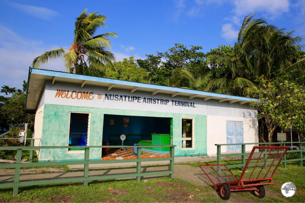 Nusatape airport in Gizo.