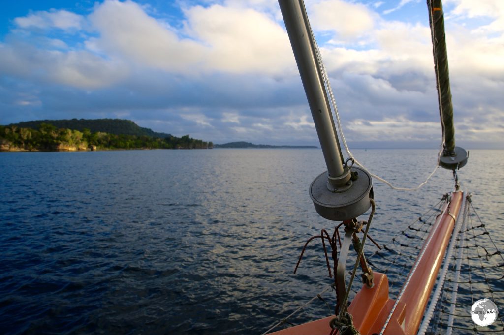 A wonderful way to spend an evening on the harbour is on a sunset cruise with Captain George.