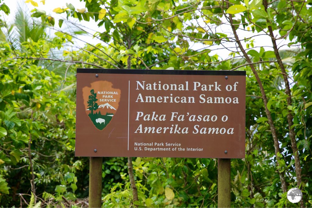 The National Park of American Samoa covers three of the islands of American Samoa.