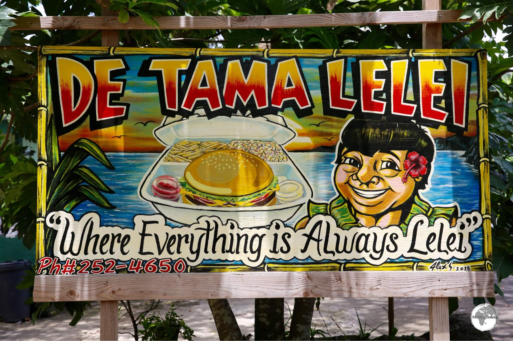 Restaurant Advertisement Tutuila