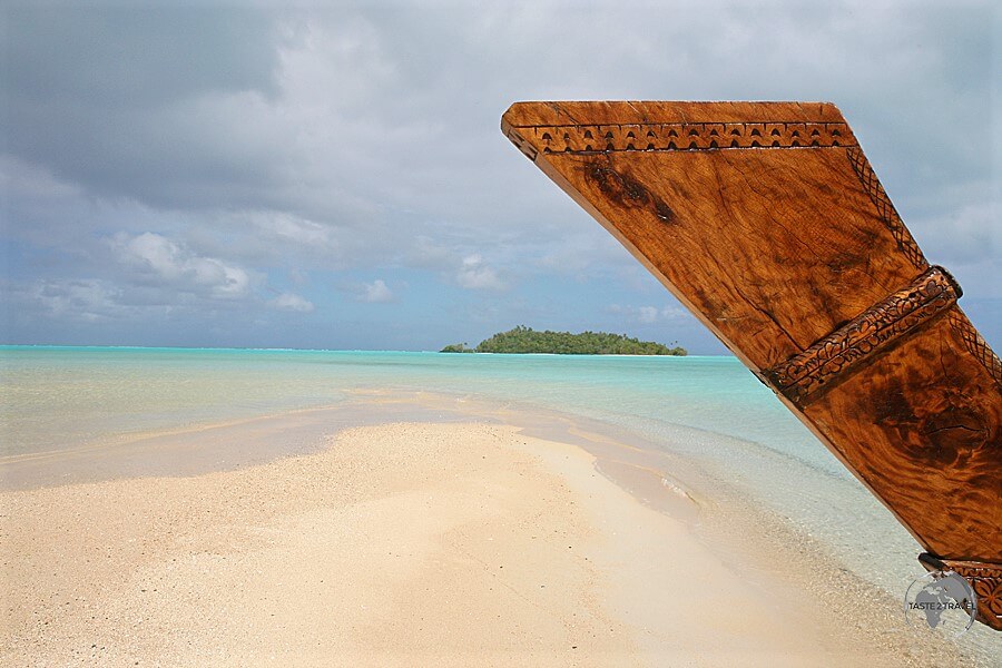 Exploring one of the many islands in the lagoon on a day trip.