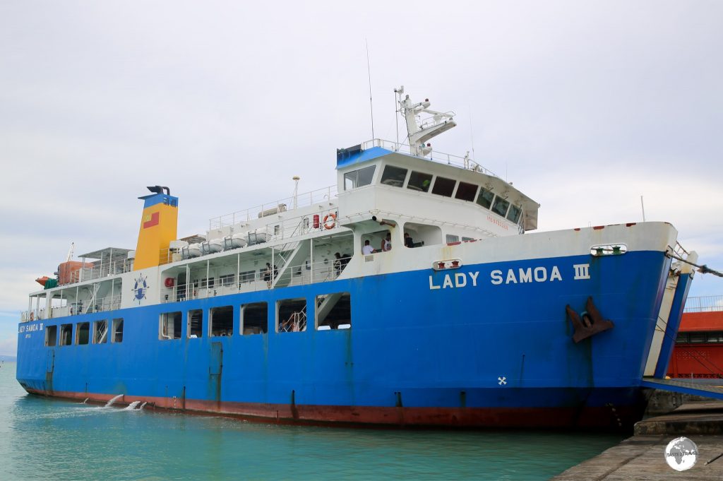 There are two ferries which make the crossing between Upolu and Savai'i, with the Lady Samoa being the larger and more comfortable of the two.