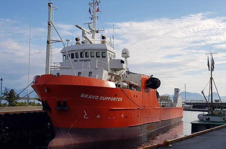The MV Bravo Supporter.
