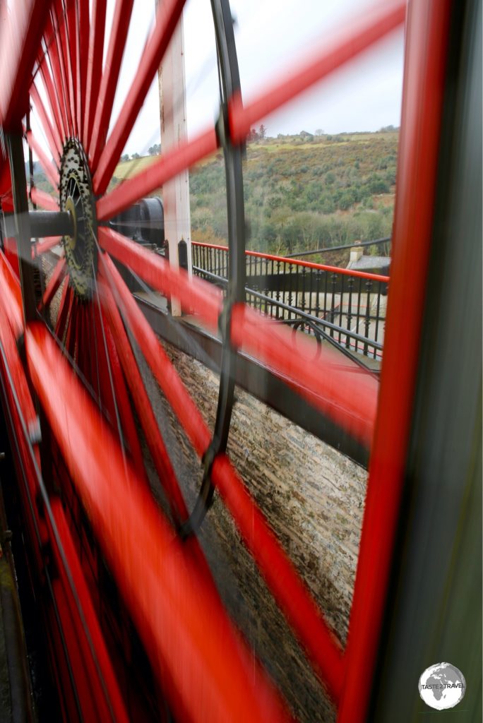 Getting close to the Laxey wheel.