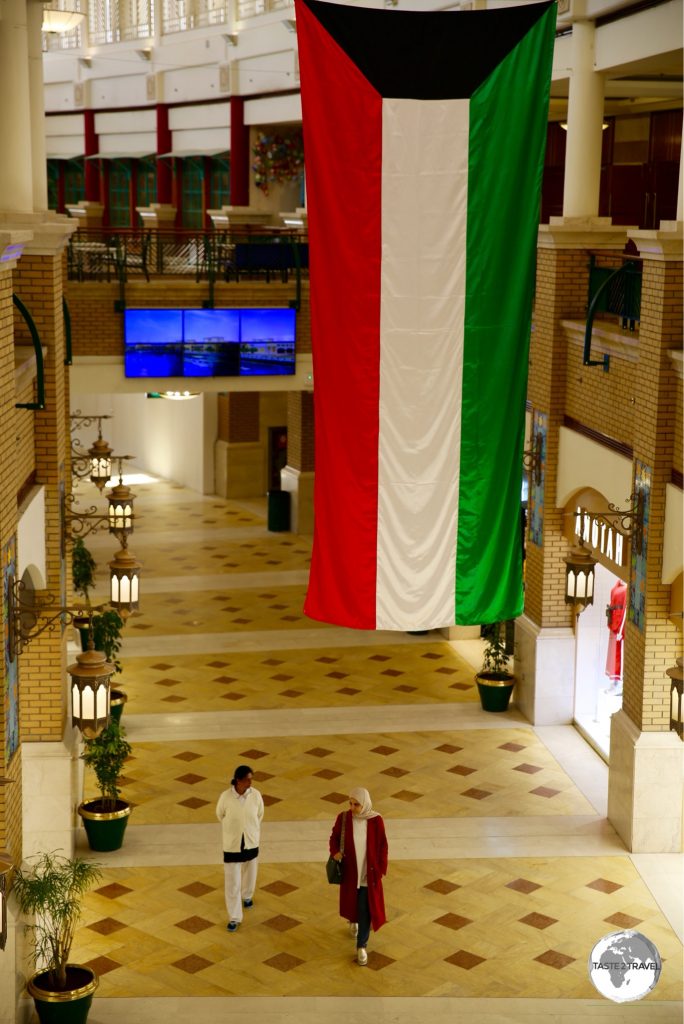 A quiet day at Souk Sharq, one of several shopping malls in Kuwait City.