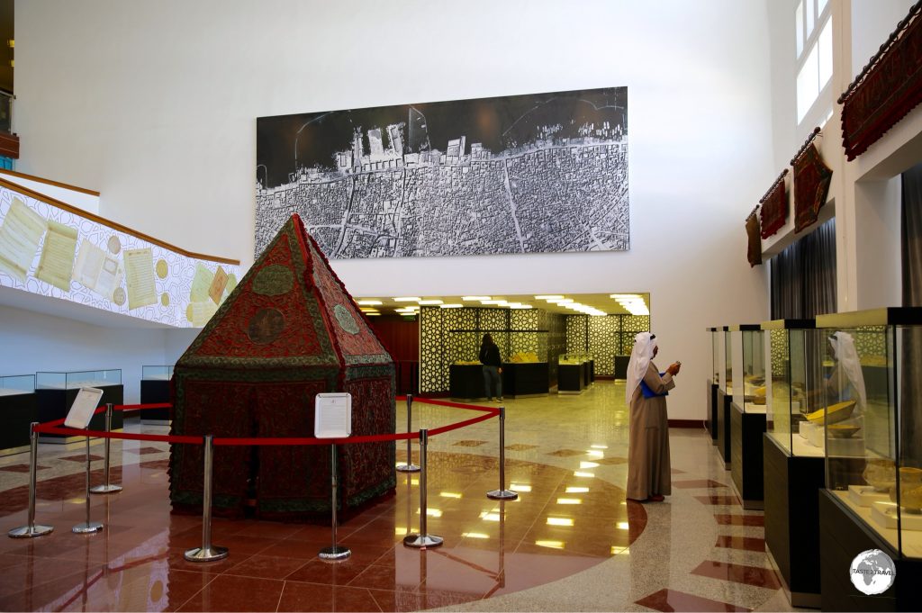A gallery at the Kuwait National Museum.
