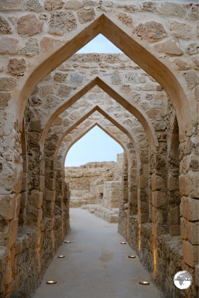 The historic Bahrain fort once served as the capital of the Dilmun civilisation.