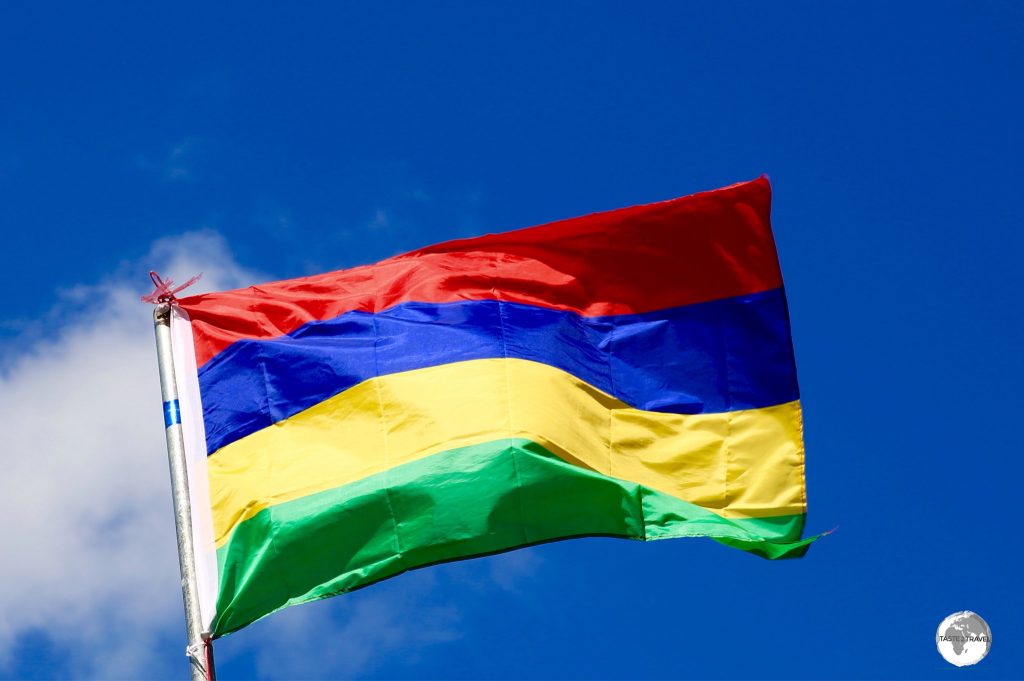 The flag of Mauritius is known as the ‘Four Bands’.