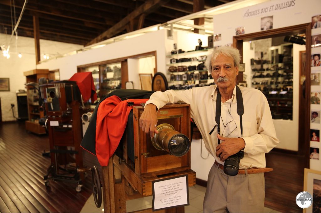 Mr Tristan Bréville is the founder of the Photographic Museum and the owner of the largest photographic archive of Mauritius.
