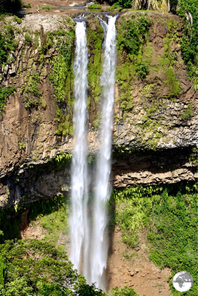 At 100 metres, the spectacular Charmarel falls are the tallest single-drop waterfall on Mauritius.