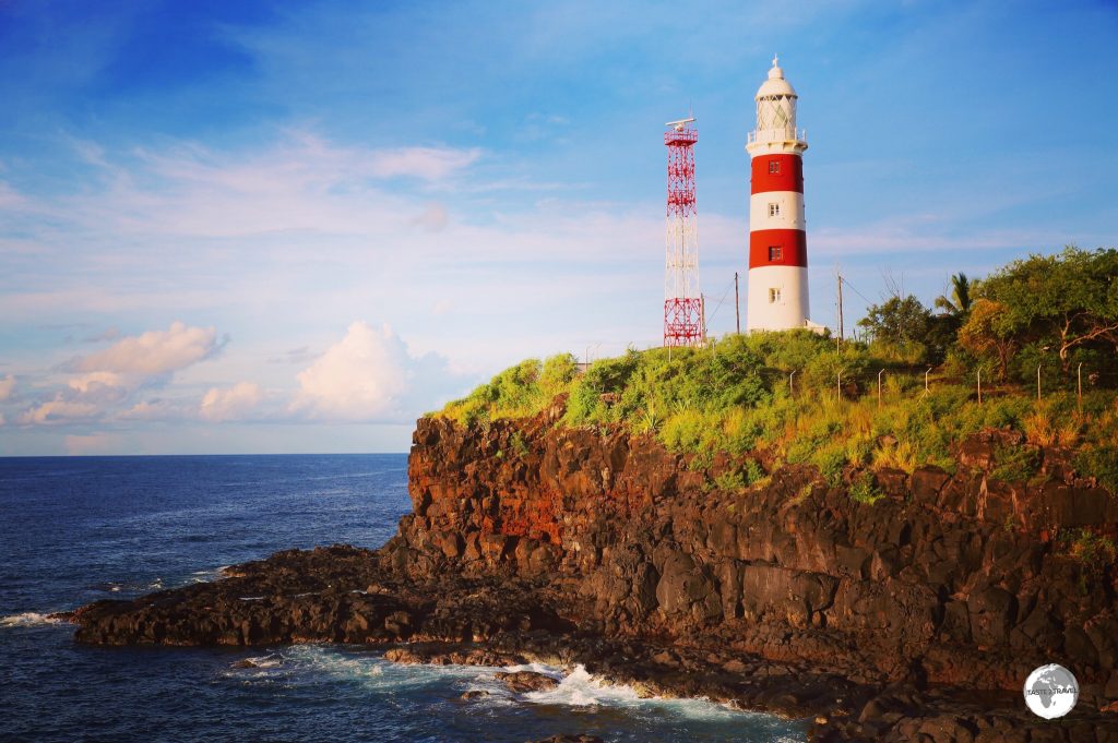 Located on the rugged west coast, the Albion lighthouse is the only lighthouse still in use on Mauritius.