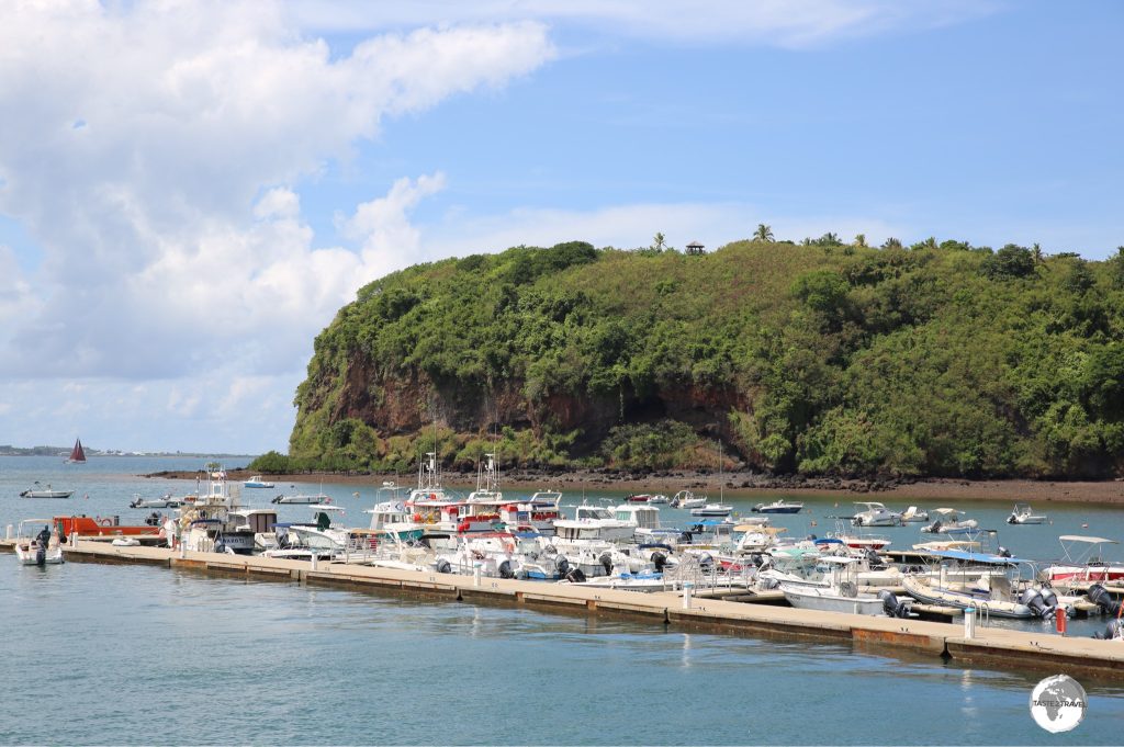 The marina in Mamoudzou harbour is home to pleasure craft, all of which are owned by French ex-pats.