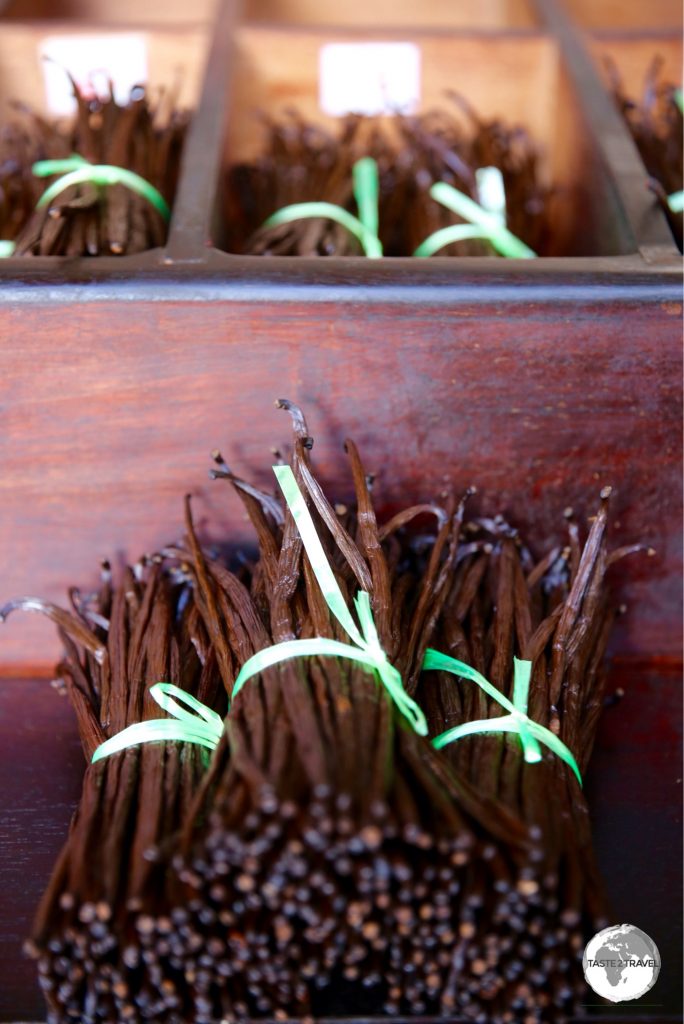 Vanilla pods are sold according to length.