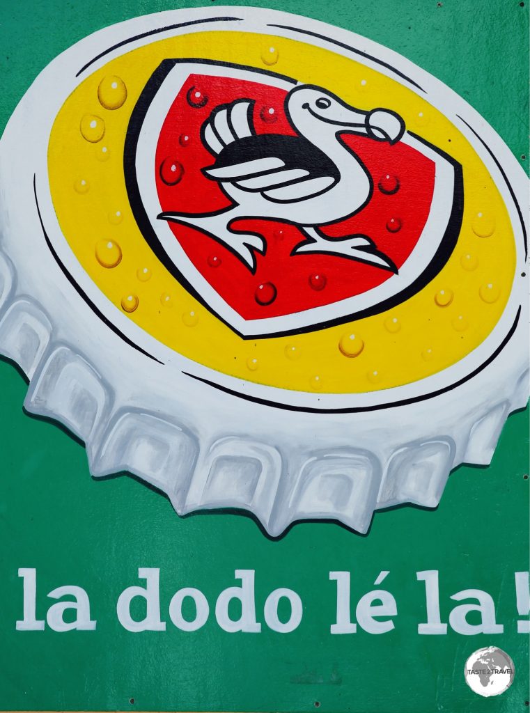 An advertisement for the popular Dodo beer.