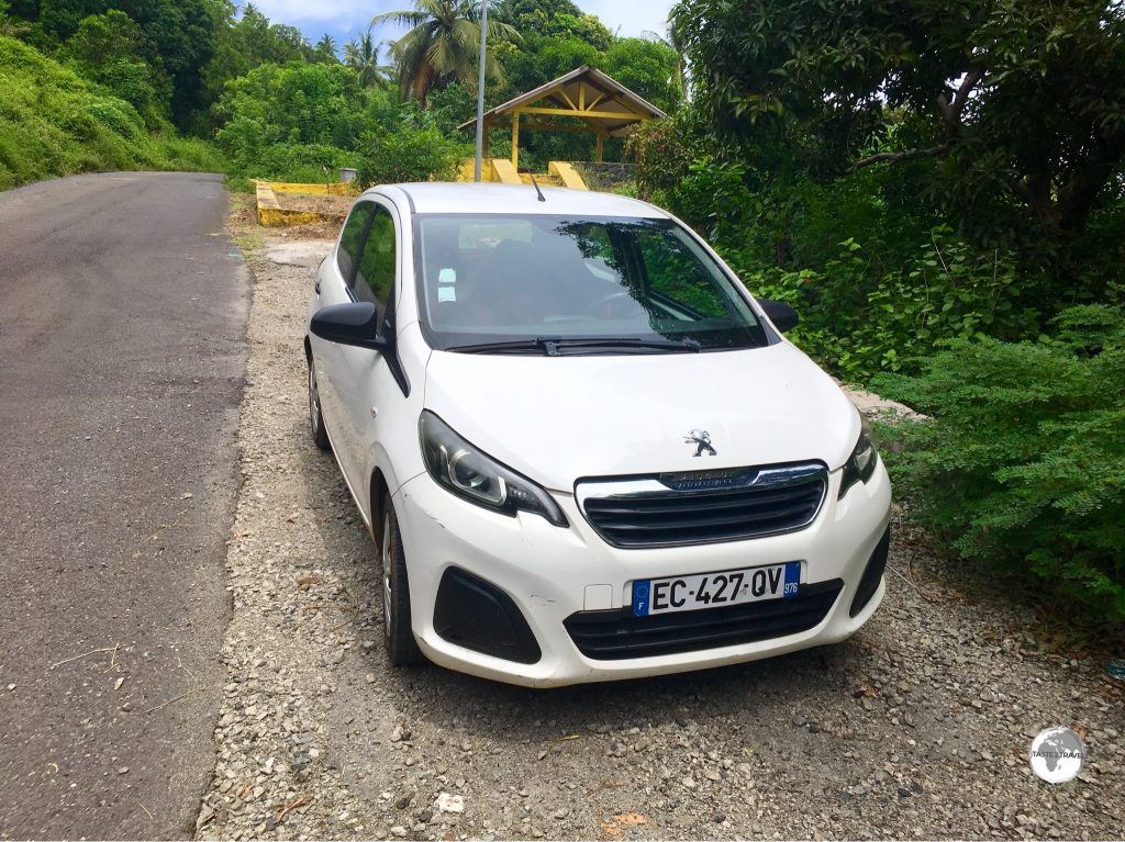 Exploring Mayotte requires a rental car.