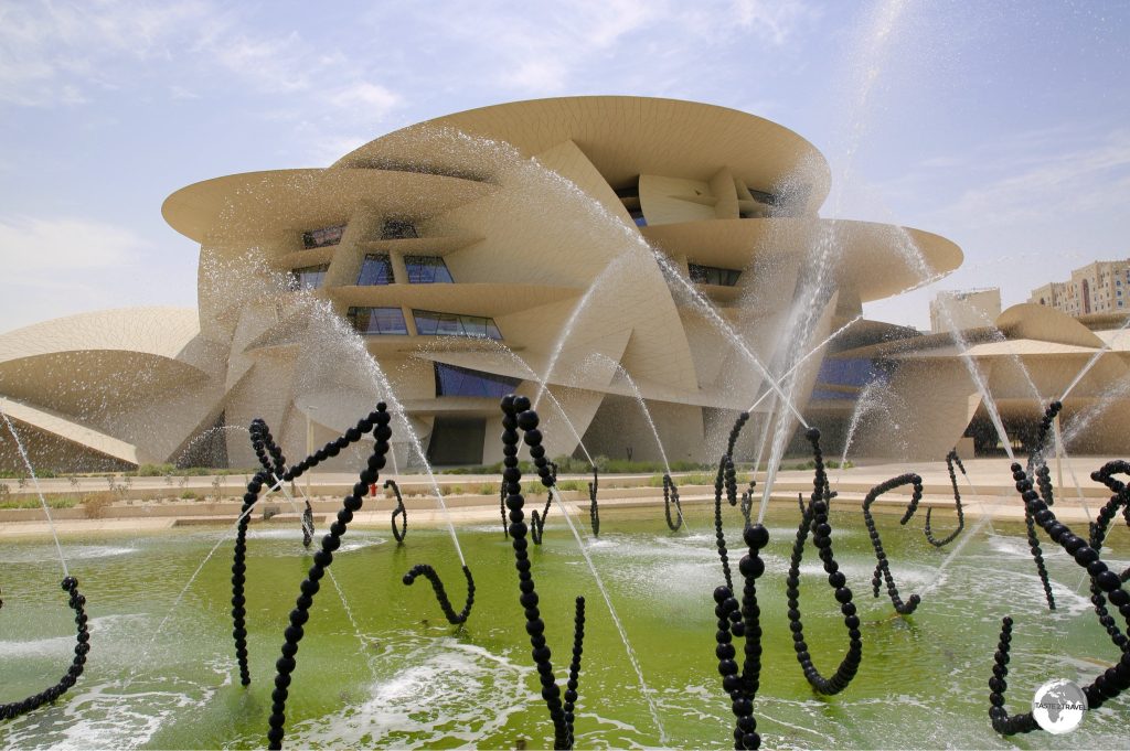 The newly opened National Museum of Qatar.
