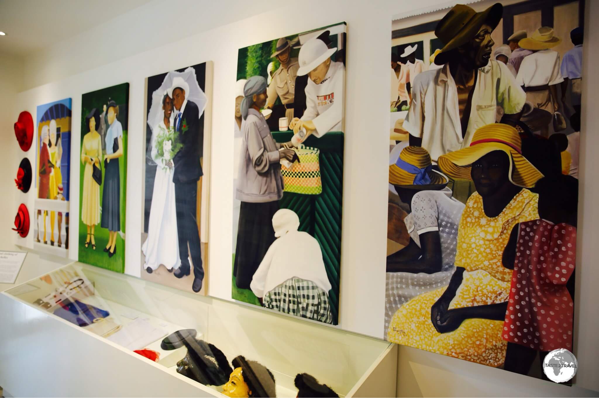 The National Museum of History tells the story of the Seychelles through colourful artworks by local artists.