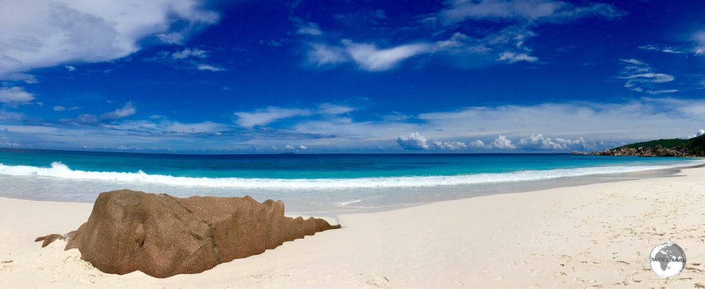 Petite Anse, one of the finest beaches in the Seychelles.