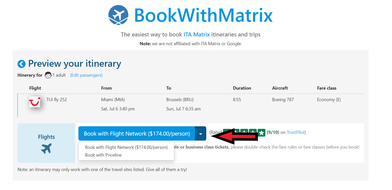 How to Book Cheap Flights: A list of Online Travel Agents from which the Fly Tui airfare can be purchased.