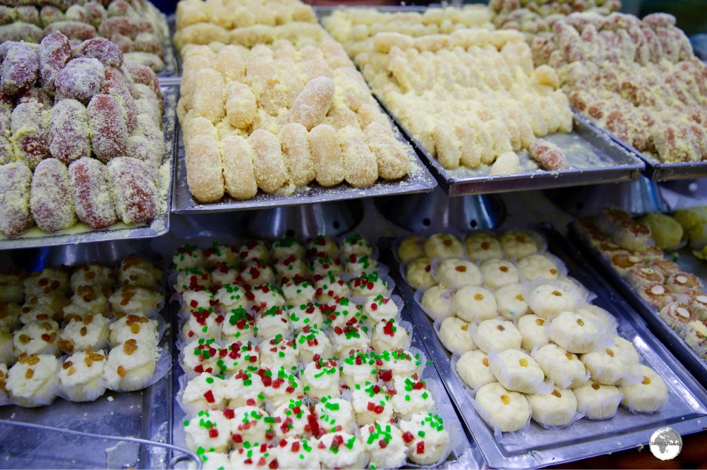 Mouth-watering sweets on offer at the legendary ‘Madina Mishtanno Bhandar’ in Old Dhaka.