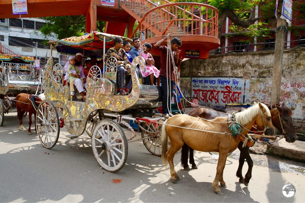 The streets of Dhaka were once home to hundreds of horse-drawn carriages.