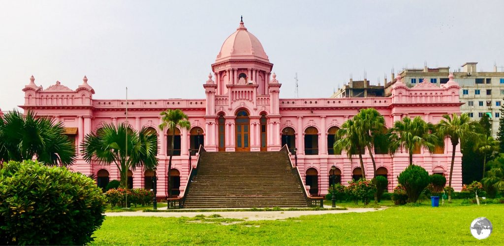 The Pink Palace (Ahsan Manzil) museum.