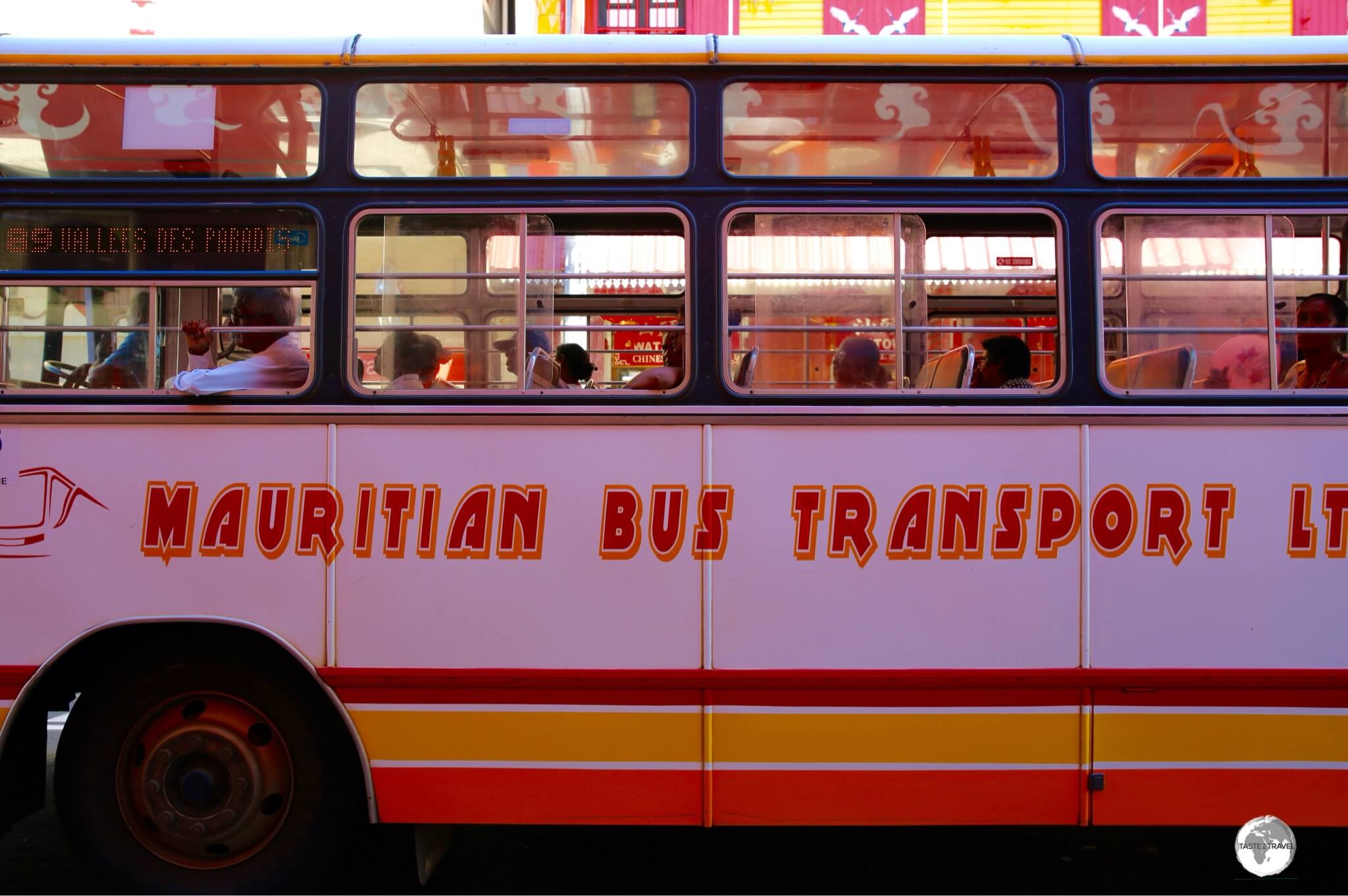 Most places on Mauritius can be reached by bus, although patience is required.