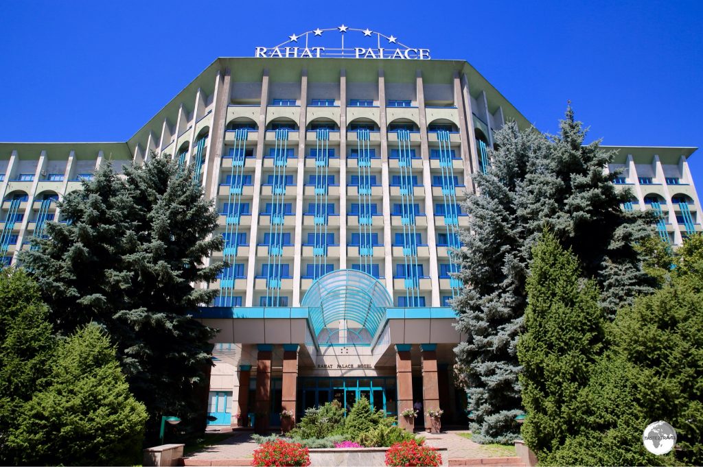 My hotel of choice in Almaty, the wonderful Rahat Palace Hotel, was originally opened as the Hyatt Regency Almaty.