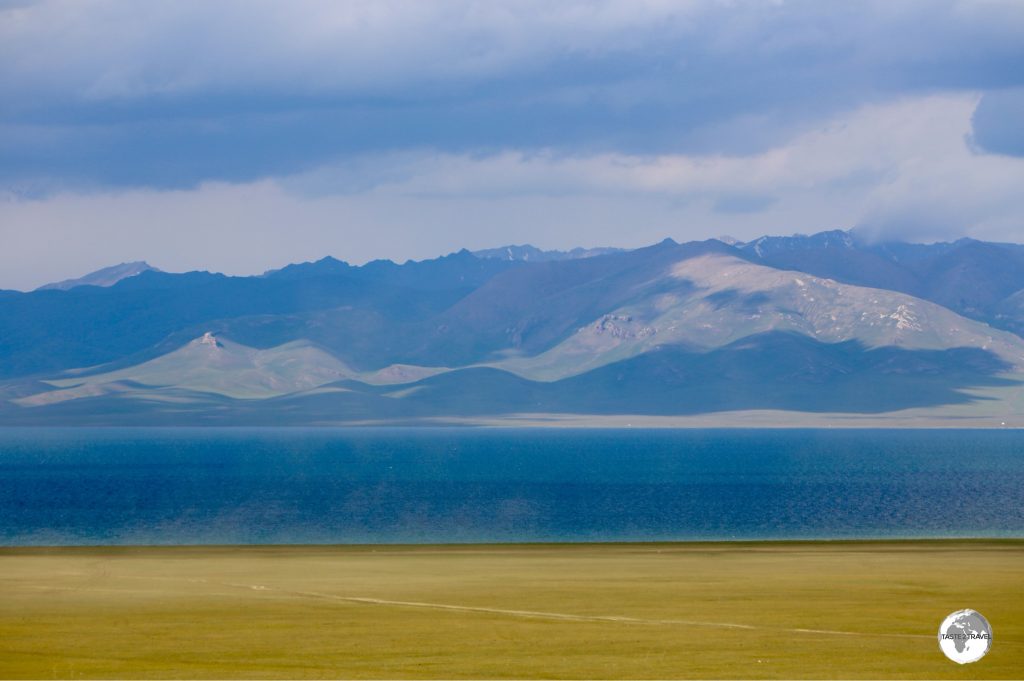 The mesmerisingly beautiful Lake Son-Kul lies at 3,006 metres in a very remote part of the country.