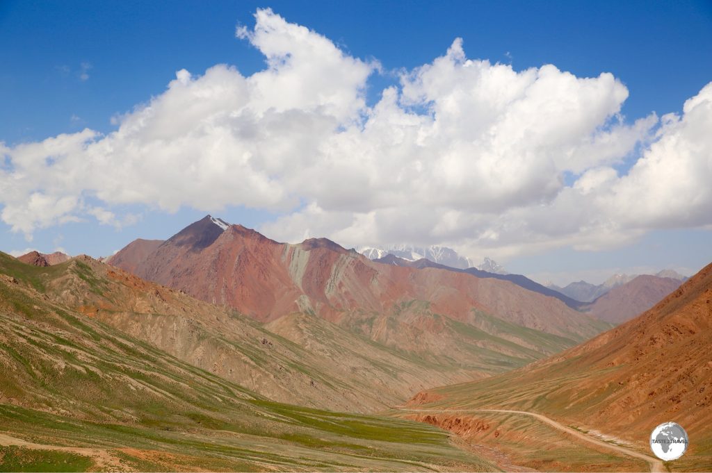 One last view of Kyrgyzstan, from the Kyzylart Pass, before crossing into Tajikistan.