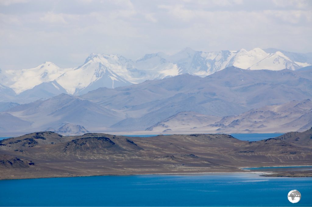 Karakul lake - an incredible sight. Hard to believe it's real and not a painting.