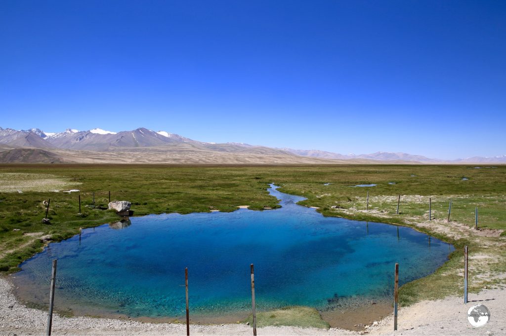 The astonishing fresh-water spring near to the village of Alichur.