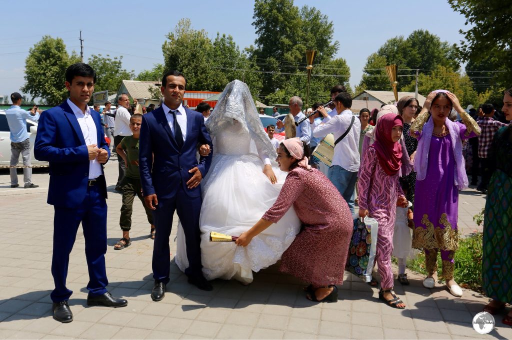 A Tajik wedding at Hissar.