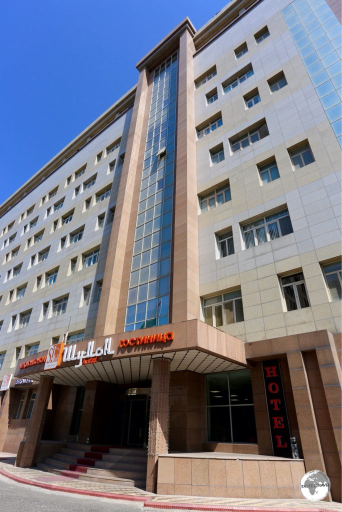 The Shumon hotel in Dushanbe is conveniently located downtown.