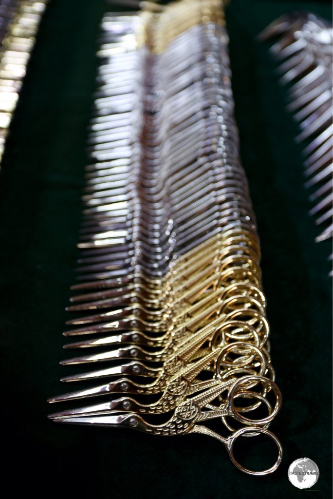 Bukhara is famous for its handmade ‘Stork scissors’.