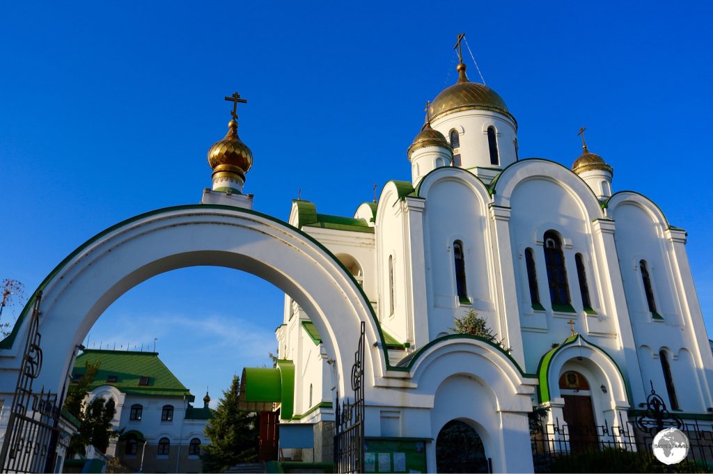 A recent addition to the city, the Russian-orthodox ‘Church of the Nativity’ was completed in 1999.